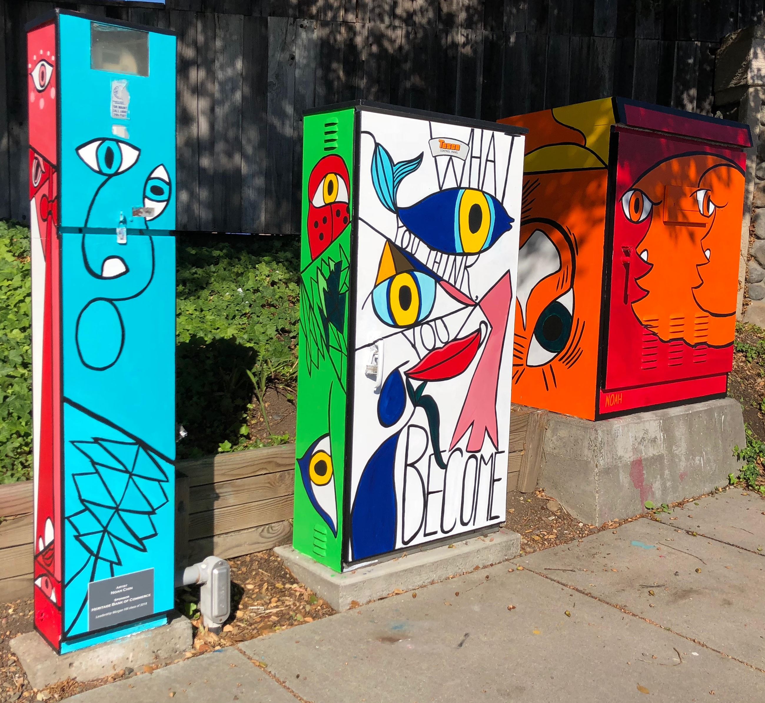 What You Think, You Become Utility Box