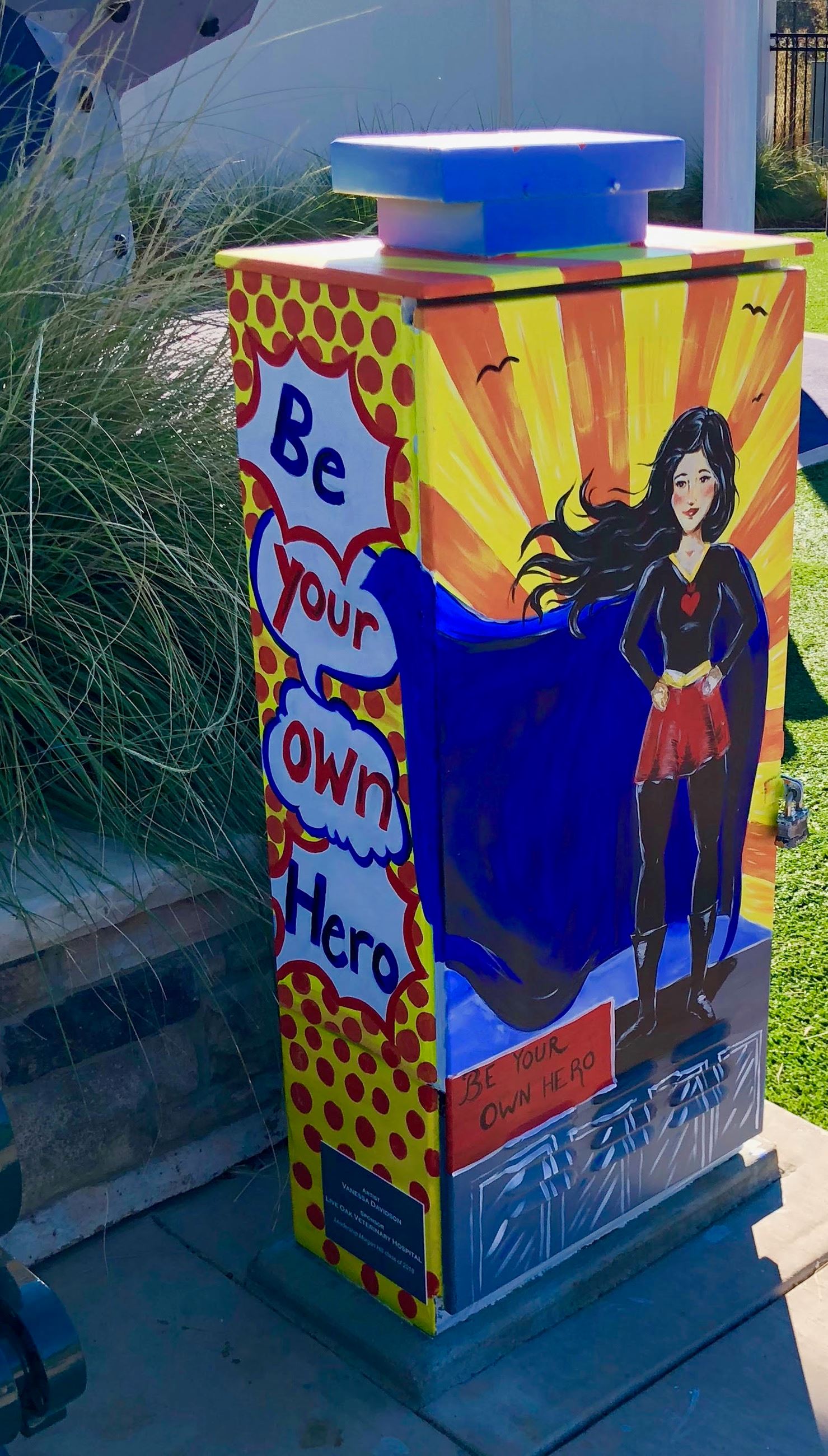 Be Your Own Hero Utility Box