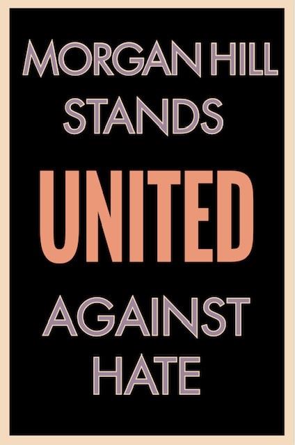 Morgan Hill Stands United Against Hate Nov 2022 Logo