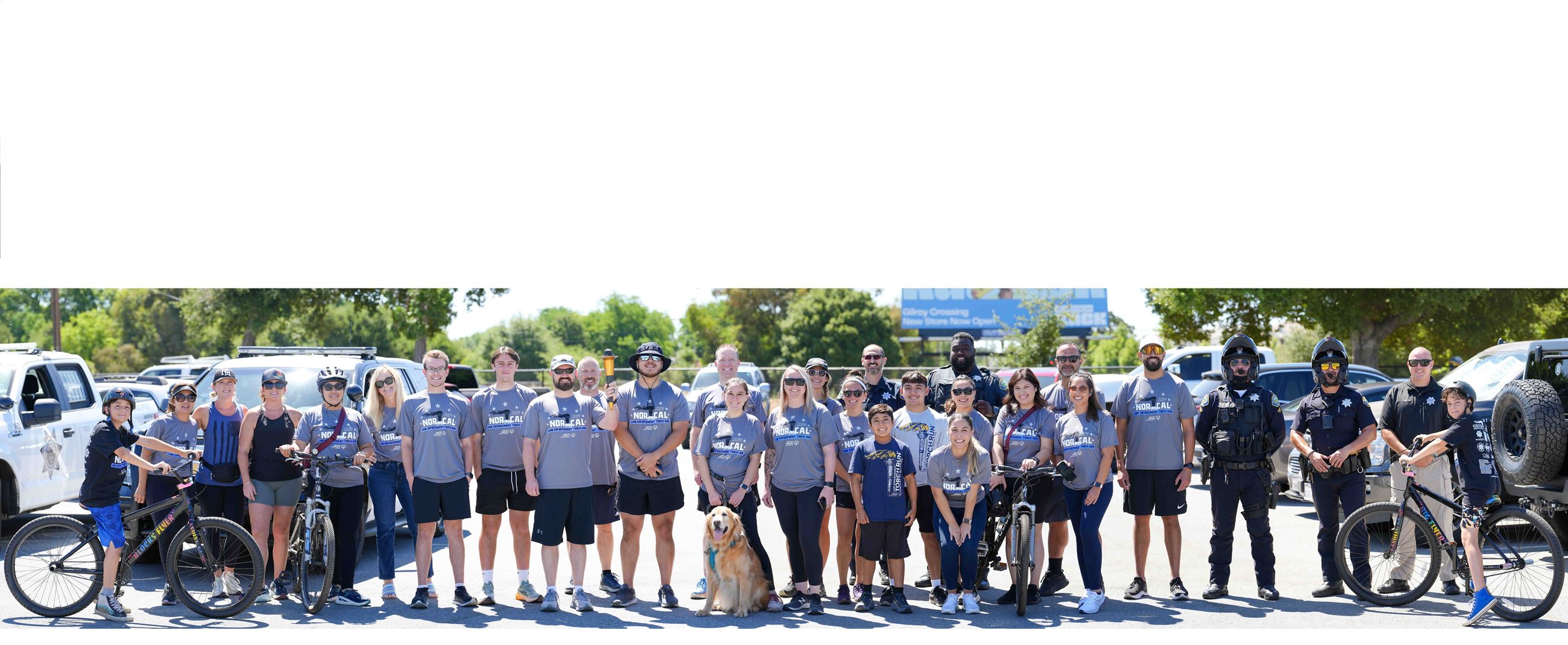 Torch Run 2024 Group Photo