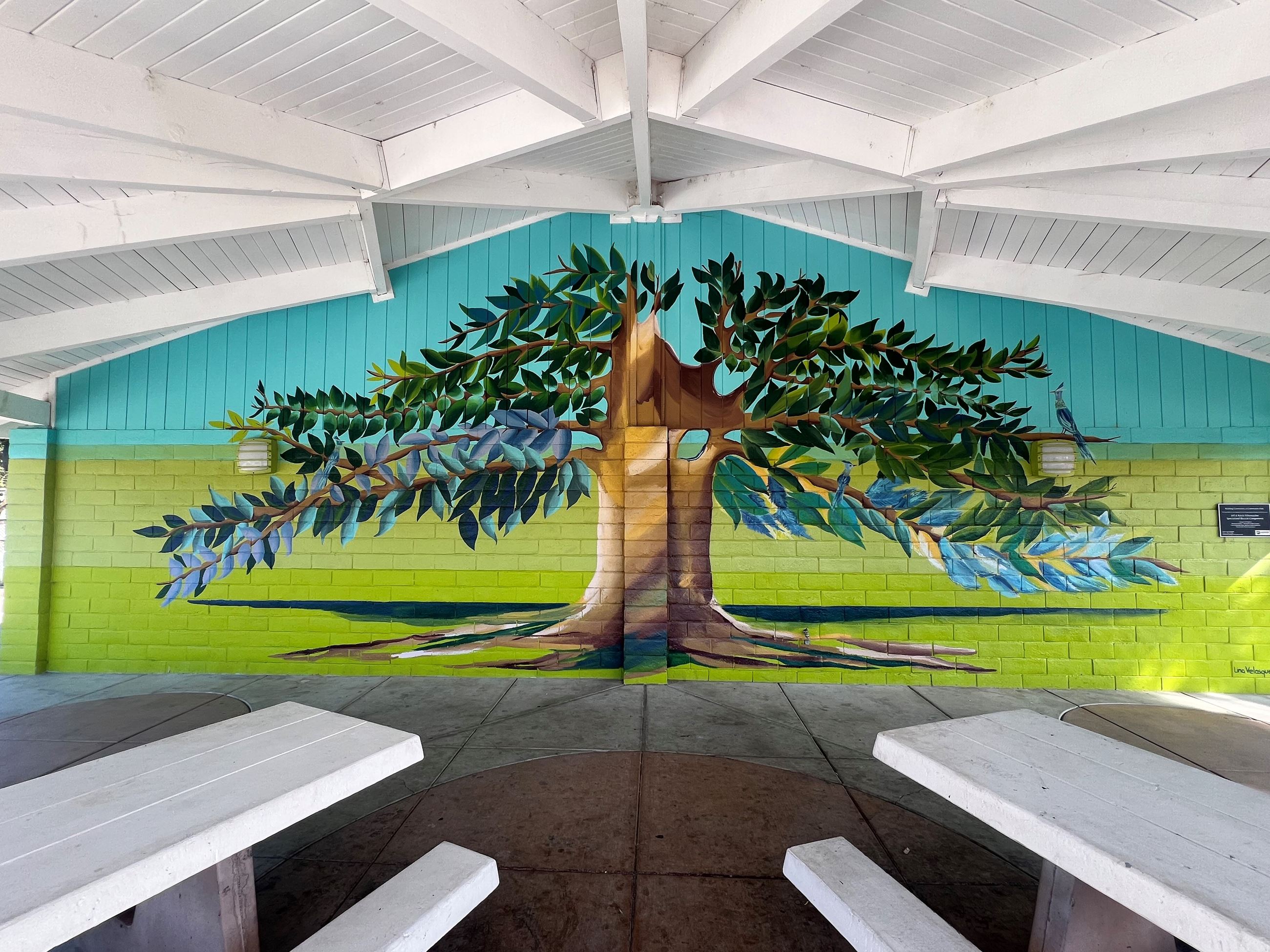 Community Park Stage Mural