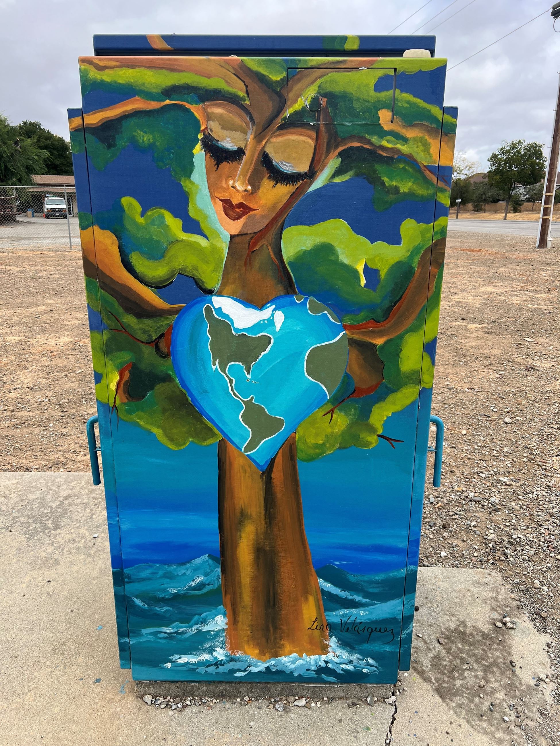 Utility Box Love the Planet