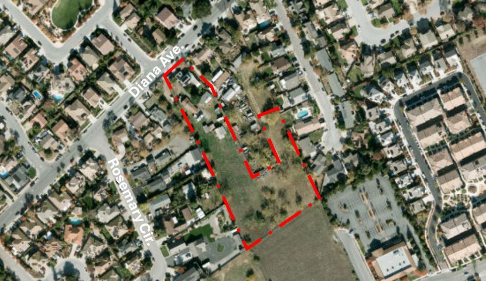 Diana-Dividend Project Location Map