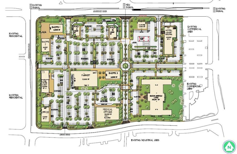 Evergreen Project Site Map
